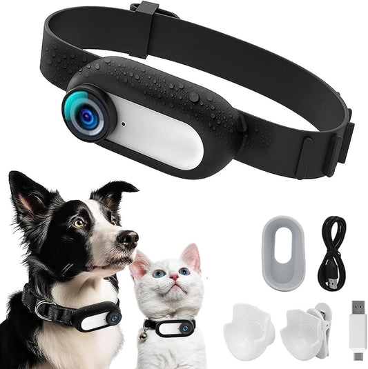 PetCam Halsband Camera - HD Mini Opname voor Honden en Katten