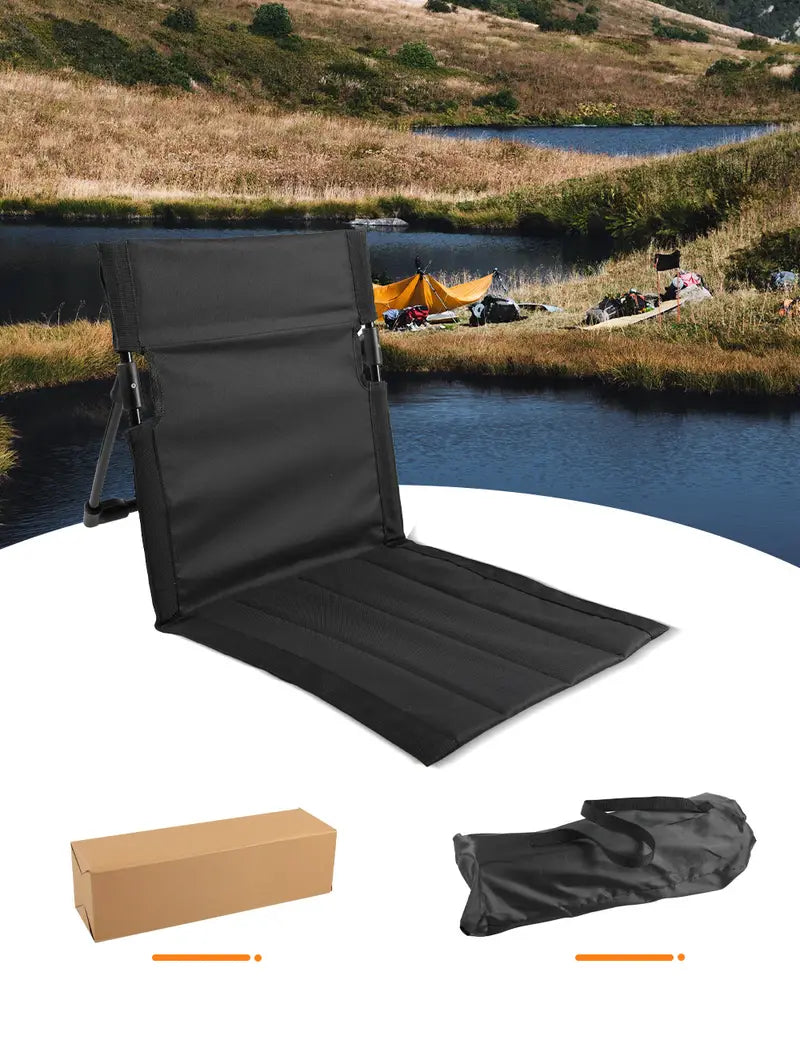 Campingstoel Opvouwbaar Lichtgewicht met Ergonomisch Ontwerp