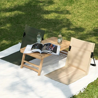 Campingstoel Opvouwbaar Lichtgewicht met Ergonomisch Ontwerp - Velinix