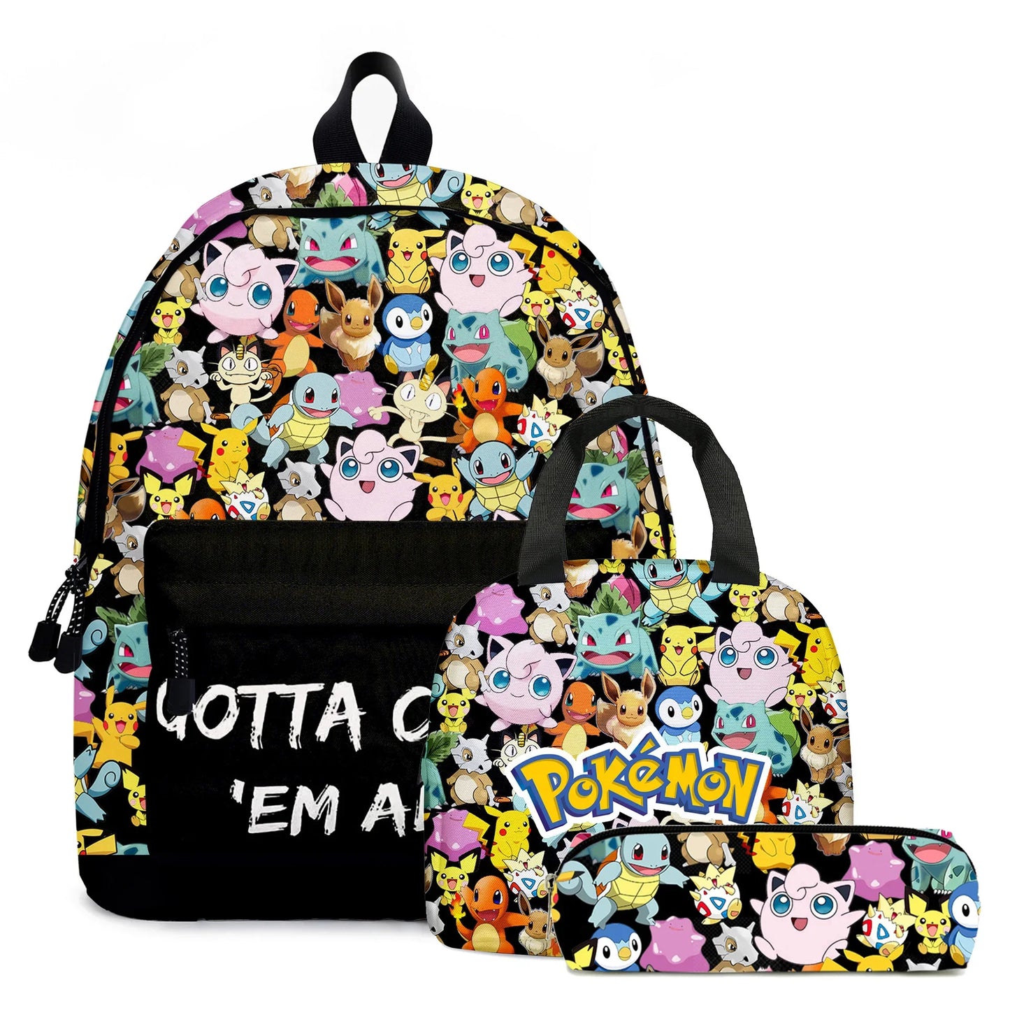 Pikachu Rugzak voor Kinderen - Anime Schooltas voor Basisschool