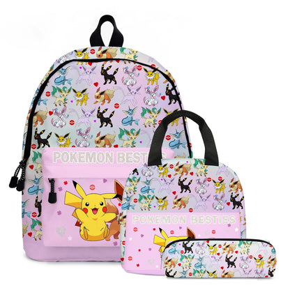 Pikachu Rugzak voor Kinderen - Anime Schooltas voor Basisschool