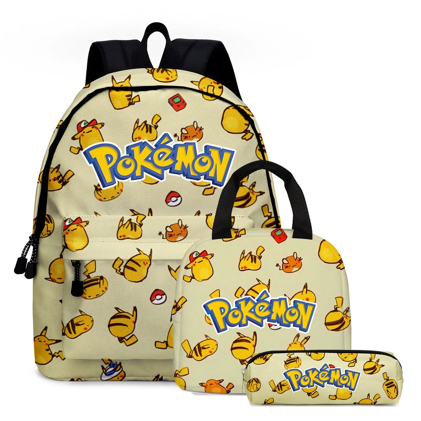 Pikachu Rugzak voor Kinderen - Anime Schooltas voor Basisschool