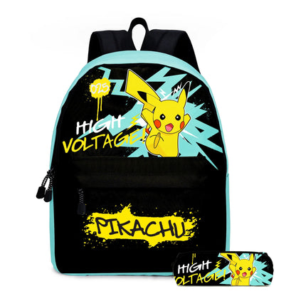 Pikachu Rugzak voor Kinderen - Anime Schooltas voor Basisschool