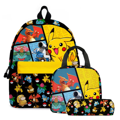 Pikachu Rugzak voor Kinderen - Anime Schooltas voor Basisschool