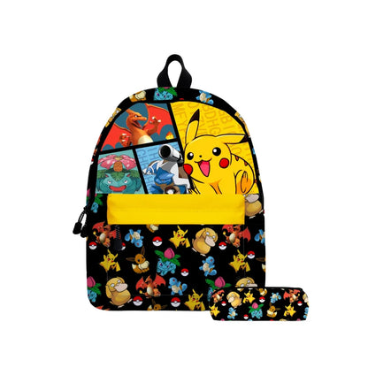 Pikachu Rugzak voor Kinderen - Anime Schooltas voor Basisschool