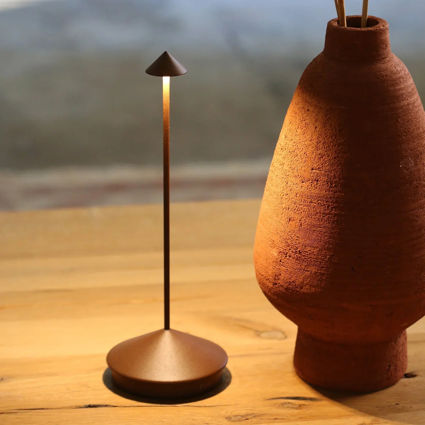 LED Tafellamp Dimbaar Oplaadbaar met Warm Wit Licht