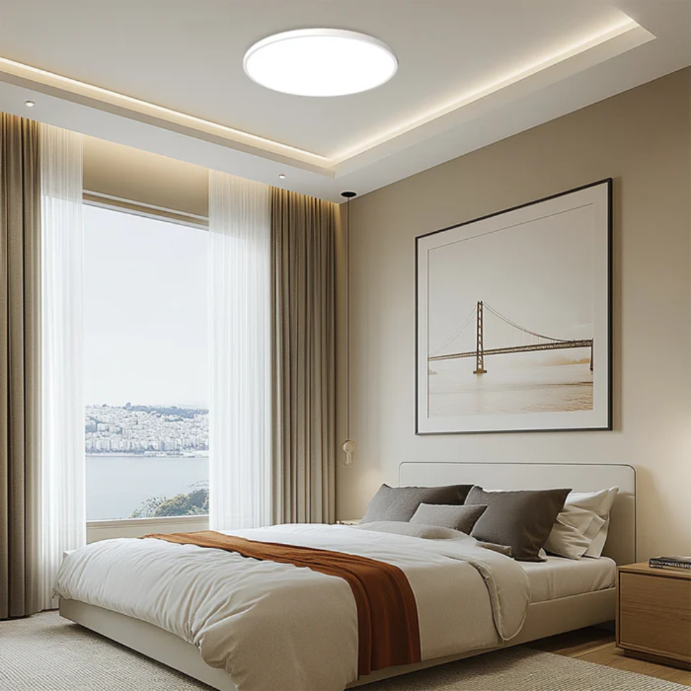 Led Plafondlamp Rond Modern Metaal voor Woonkamer
