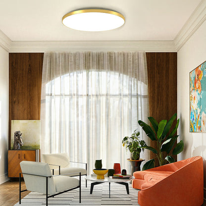 Led Plafondlamp Rond Modern Metaal voor Woonkamer