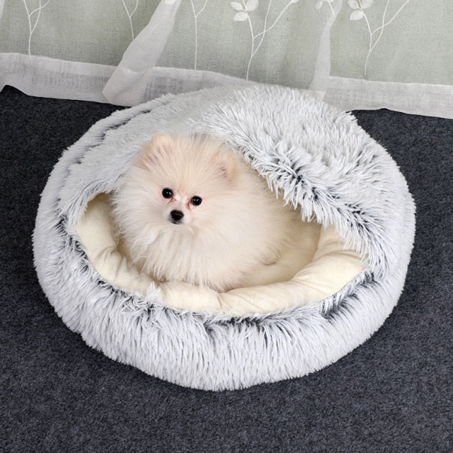 Pluche kattenmand/kattenmand voor angstverlichting – comfortabel en rustgevend. 1