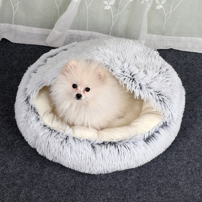Pluche kattenmand/kattenmand voor angstverlichting – comfortabel en rustgevend. 1