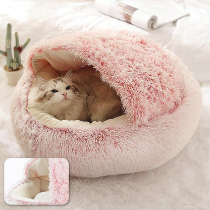 Pluche kattenmand/kattenmand voor angstverlichting – comfortabel en rustgevend. 3