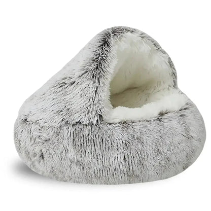 Pluche kattenmand/kattenmand voor angstverlichting – comfortabel en rustgevend. 4