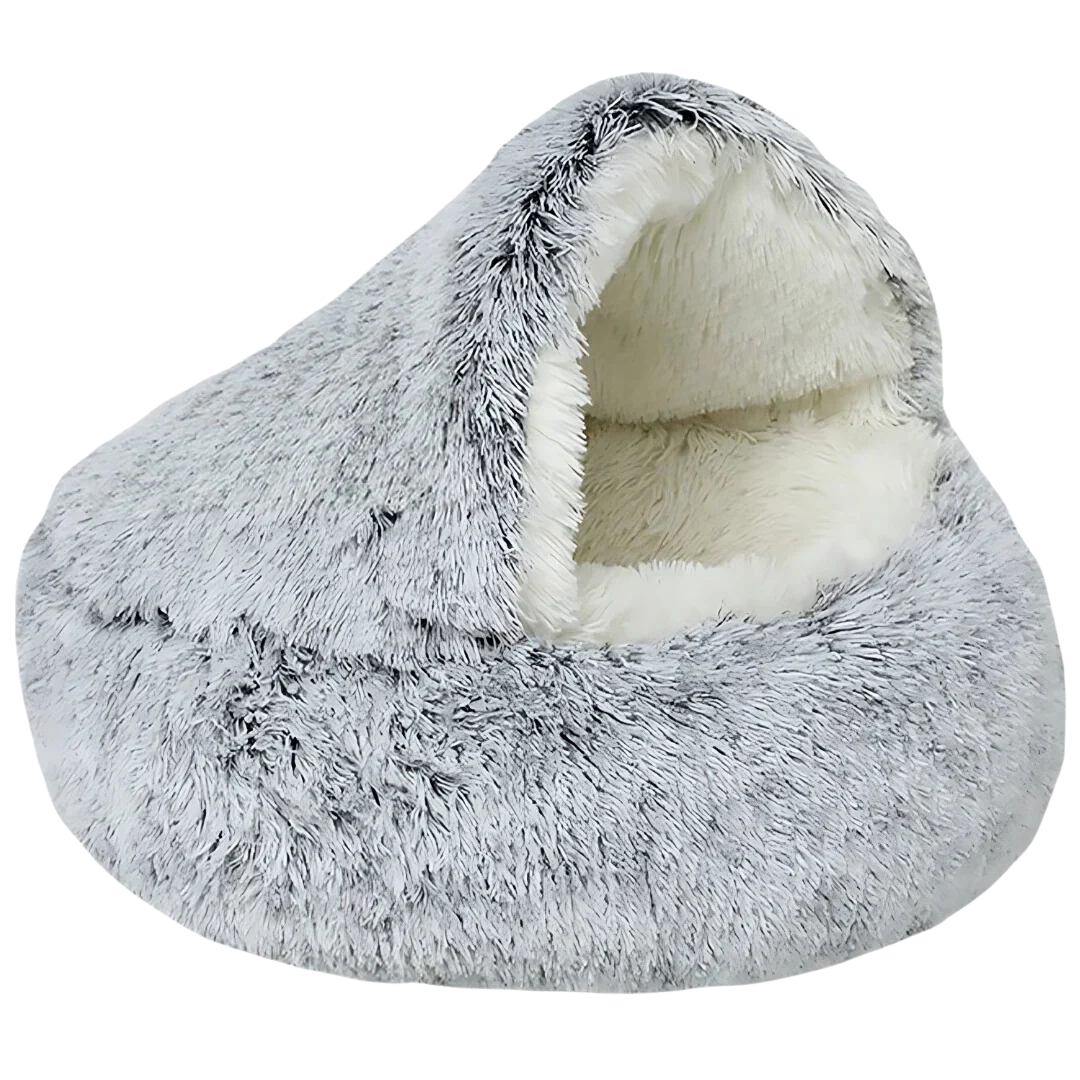 Pluche kattenmand/kattenmand voor angstverlichting – comfortabel en rustgevend. 6
