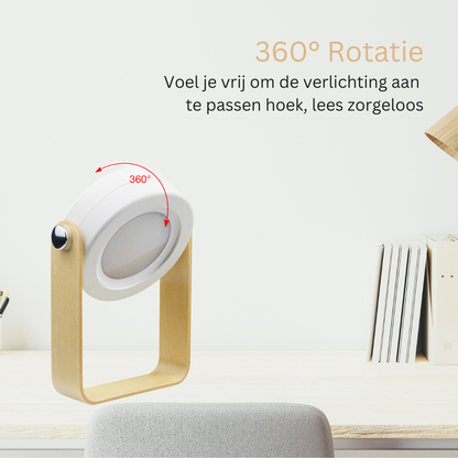 Leeslamp GleamLight met Sterk Focussed Licht voor Schrijven