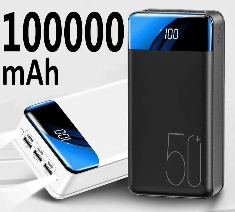 Krachtige Powerbank 50000 mAh met USB-C Snellader