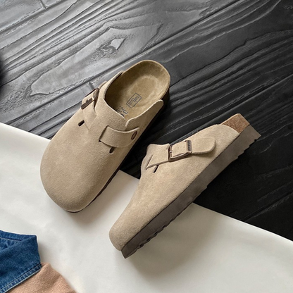 Sandalen Unisex van Ademend Leder met Ergonomisch Voetbed voor Zomer