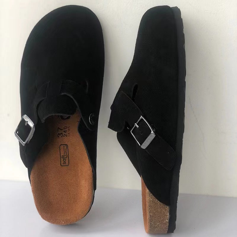 Sandalen Unisex van Ademend Leder met Ergonomisch Voetbed voor Zomer