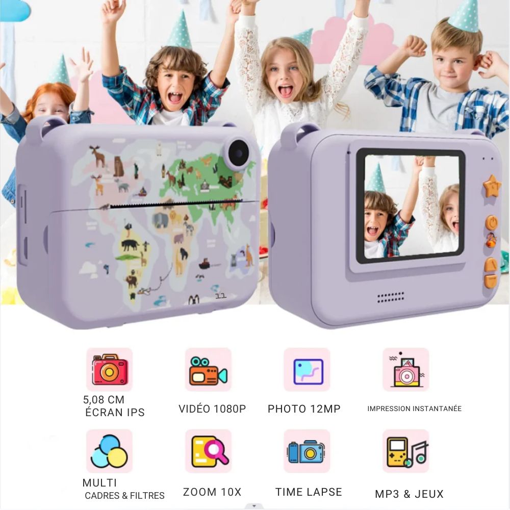 Premium kindercamera – Magische instant herinneringen 3