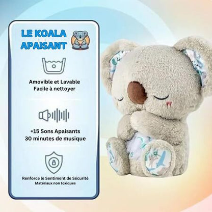 Premium rustgevende koala – pluche koala met hartslag 3