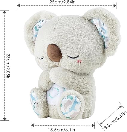 Premium rustgevende koala – pluche koala met hartslag 5