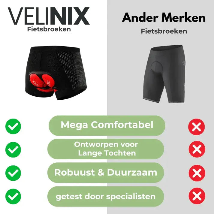 ProRide™ Gel Gevoerde Fietsbroek