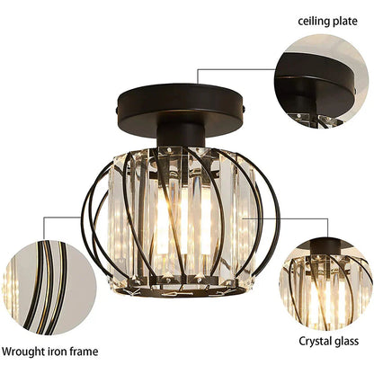 Glazen Plafondlamp Hal Verlichting Modern Design