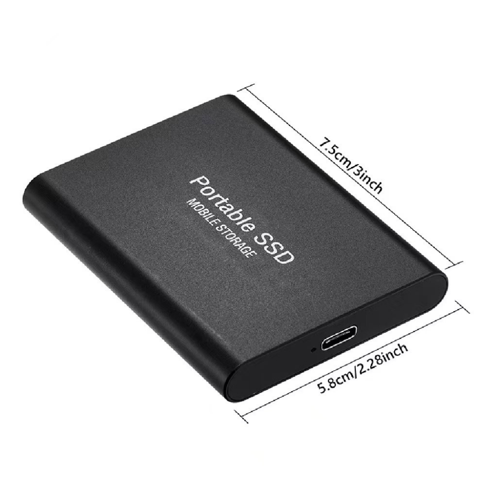 Draagbare SSD Externe Opslag Snell en Compact