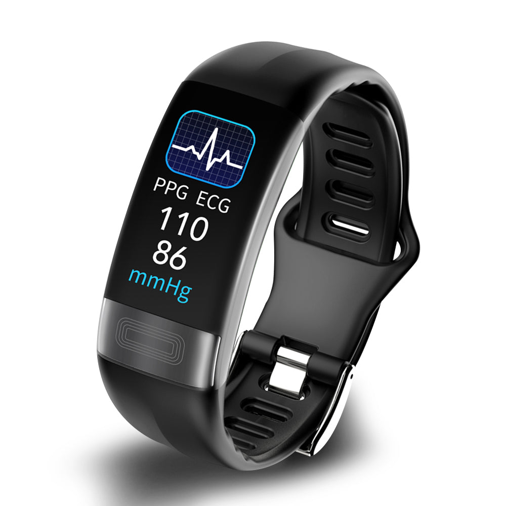 PulseCheck+ Smartwatch met ECG-sensor en hartslagmeter – Activiteitstracker en gezondheidsmonitor 0