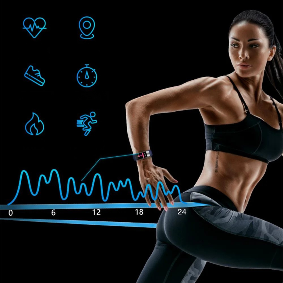 PulseCheck+ Smartwatch met ECG-sensor en hartslagmeter – Activiteitstracker en gezondheidsmonitor 1