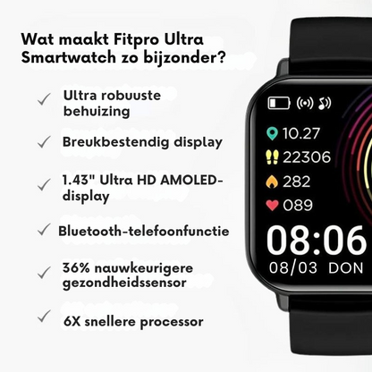 PulseMate Smartwatch – Gezondheidsfuncties & IP68 Waterdicht 7