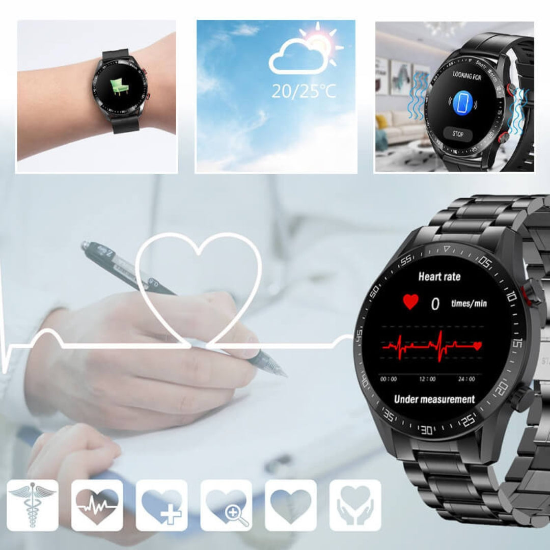 PulseSync™ Smartwatch – Innovatief Design, Multifunctioneel Gemak