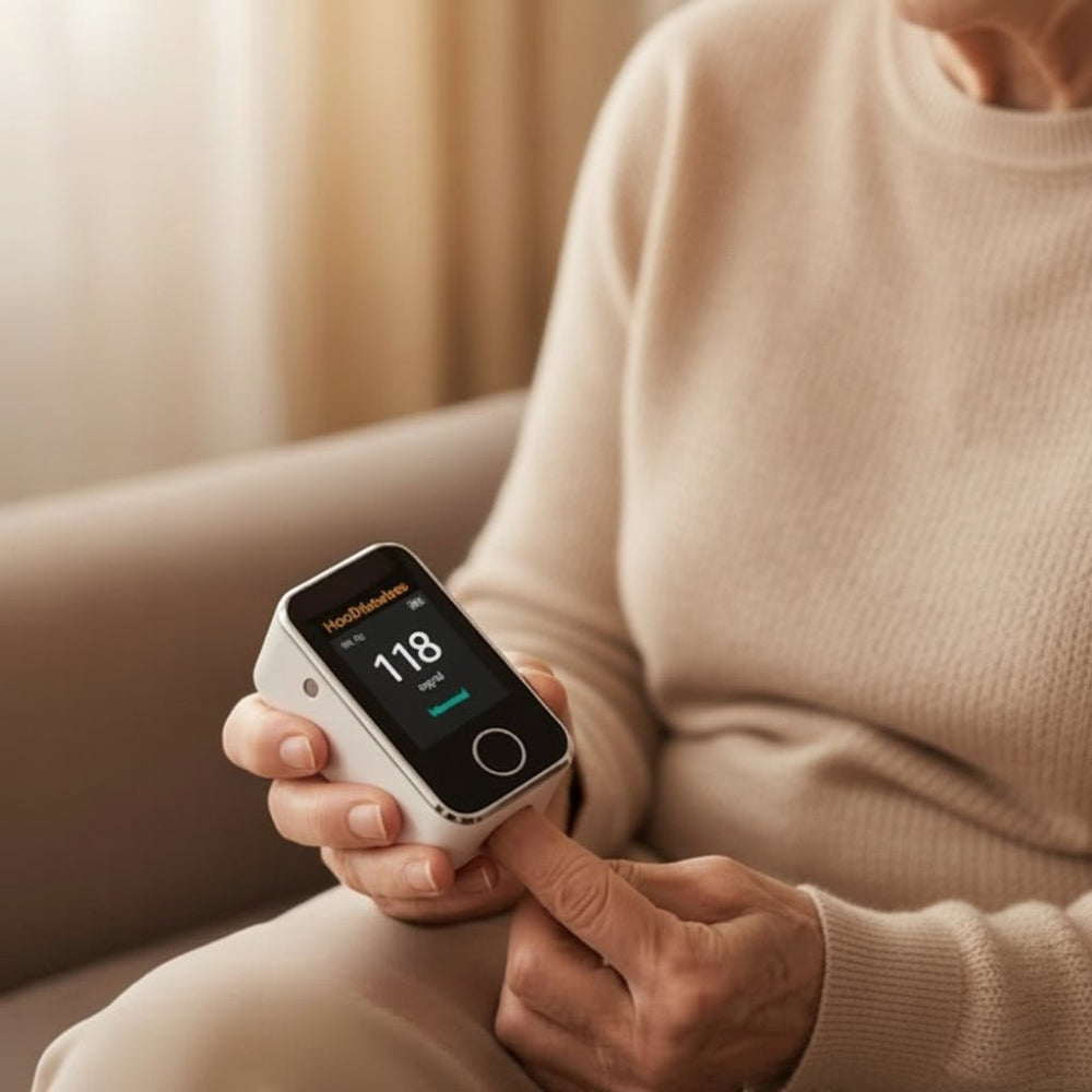 Digitaal Pulsoximeter voor Vinger met Zuurstof- en Hartslagmeting