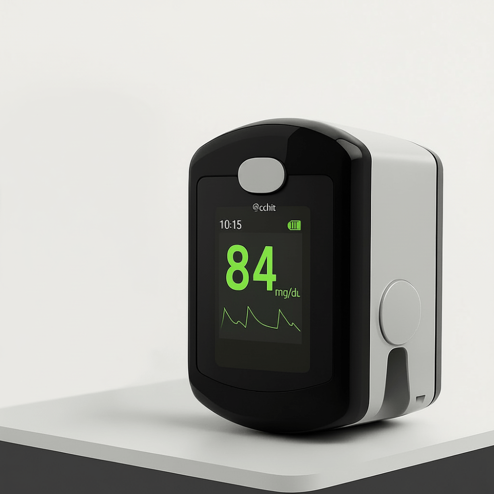 Digitaal Pulsoximeter voor Vinger met Zuurstof- en Hartslagmeting