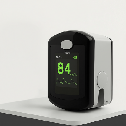 Digitaal Pulsoximeter voor Vinger met Zuurstof- en Hartslagmeting