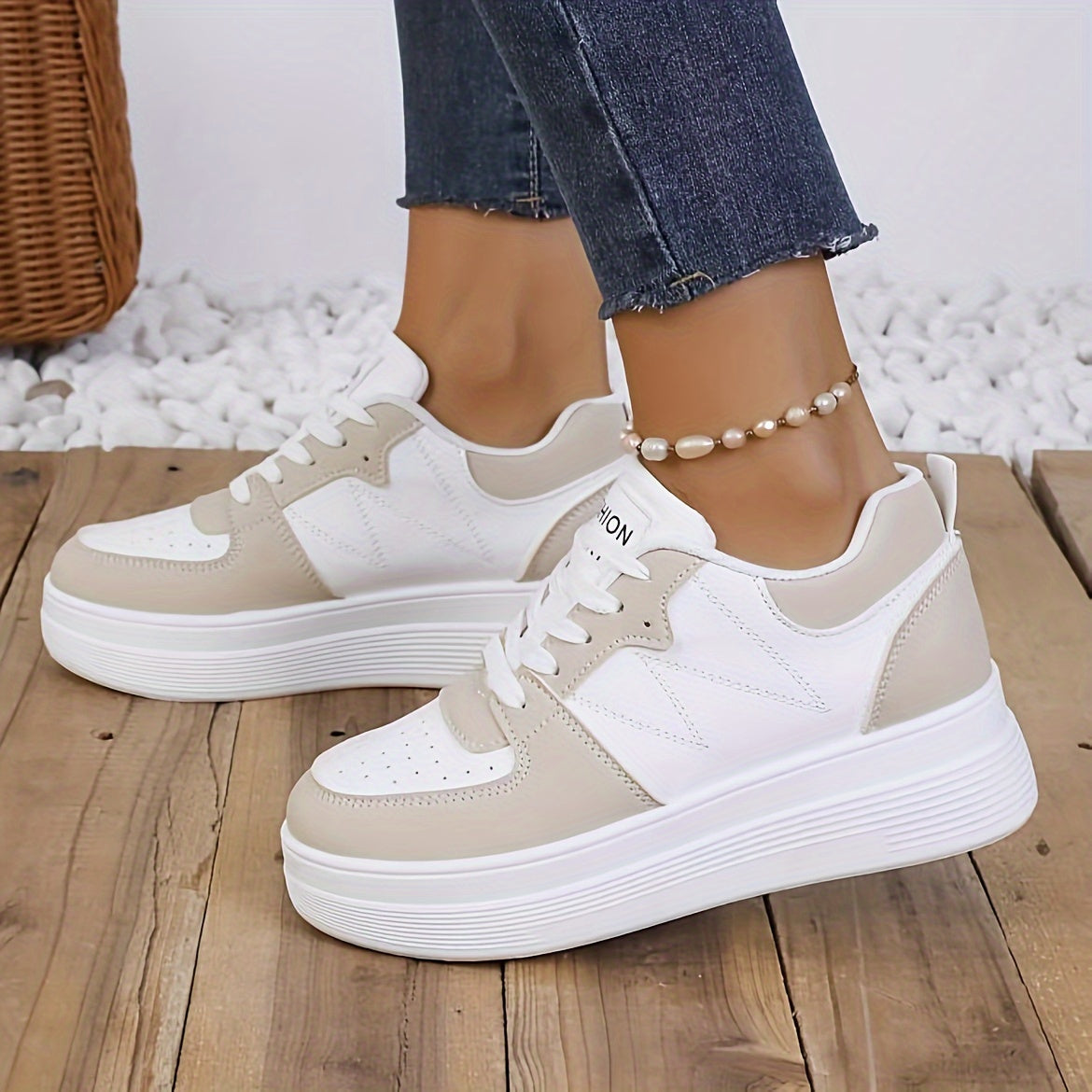 PureStep™ – Dames Sneakers Witte Orthopedische Ondersteuning & Ademend Comfort-3