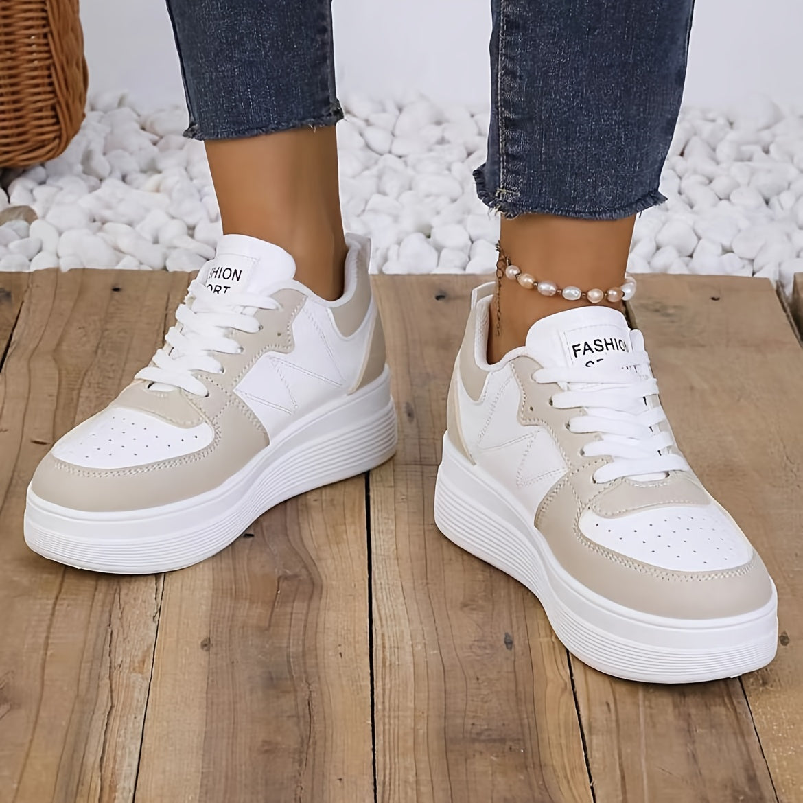PureStep™ – Dames Sneakers Witte Orthopedische Ondersteuning & Ademend Comfort-4