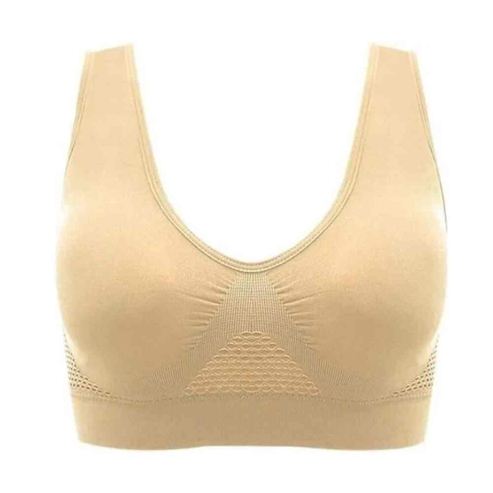 Set van 3 Bh's met Push-Up en Honingraat Patroon