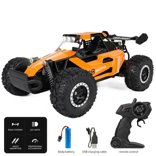 RC Auto 1:16 Snel 20 km/h met LED Verlichting - Velinix