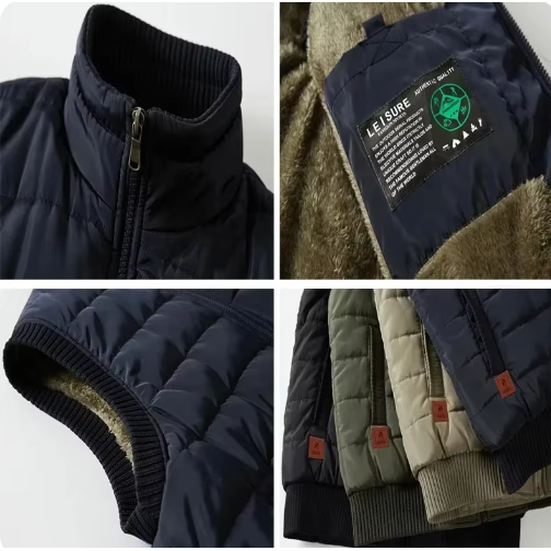 ROBBY | Outdoor Bodywarmer met Wollen Voering - Warm & Functioneel