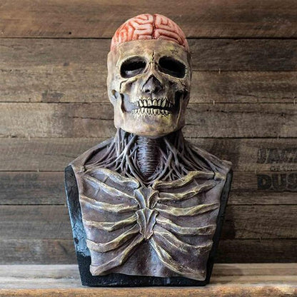Skeletmasker met Hersenen voor Halloween