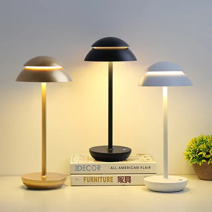 LED Tafellamp Dimbaar Oplaadbaar met USB - Velinix