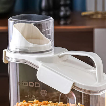 Graanopslag Dispenser Voedselveilig Transparant