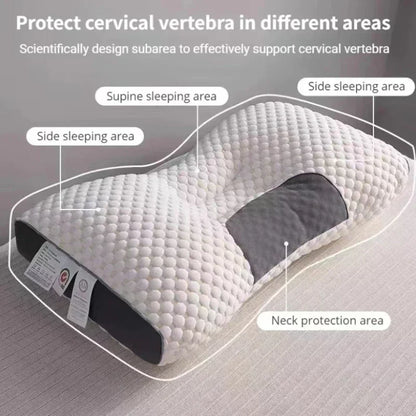 RelaxPlus™ Orthopedisch Hoofdkussen – Ondersteuning & Massage voor Ultiem Comfort