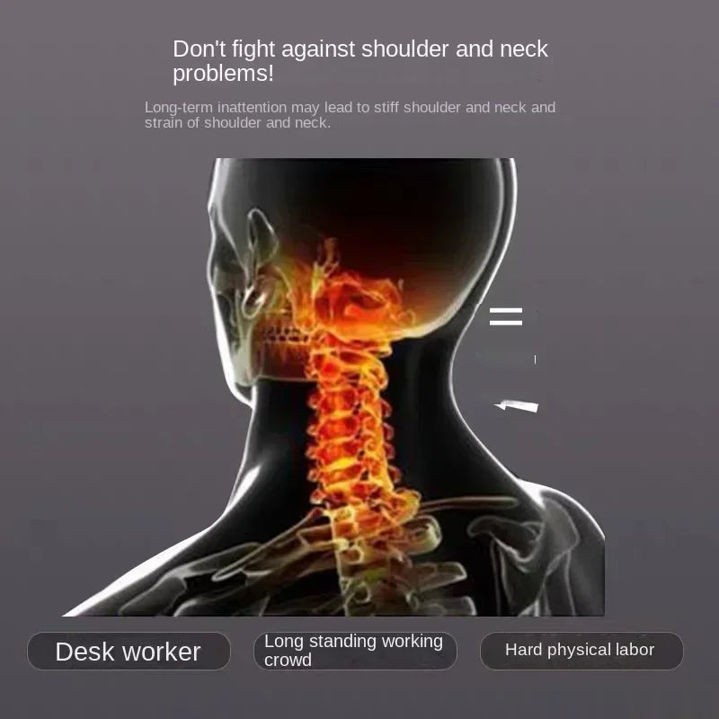 RelaxPlus™ Orthopedisch Hoofdkussen – Ondersteuning & Massage voor Ultiem Comfort