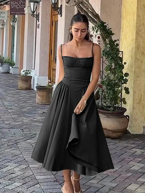 Variant image for Alora™ – Dames Maxi Jurk met Off-Shoulder Ontwerp voor Zomerse Elegantie-25
