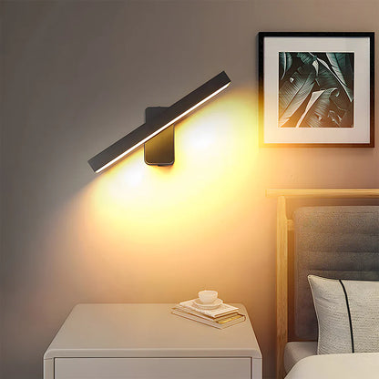 Zwarte LED Buitenwandlamp Verstelbaar Waterdicht IP65