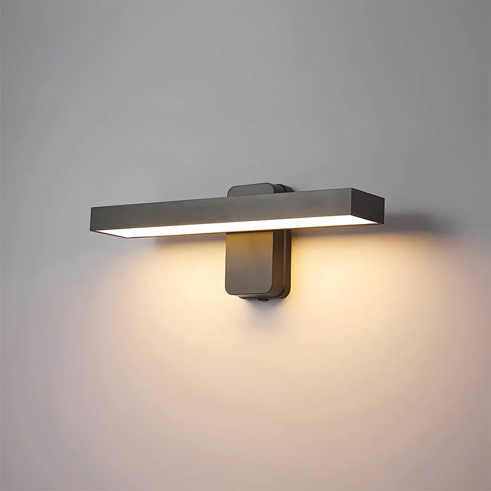 Zwarte LED Buitenwandlamp Verstelbaar Waterdicht IP65