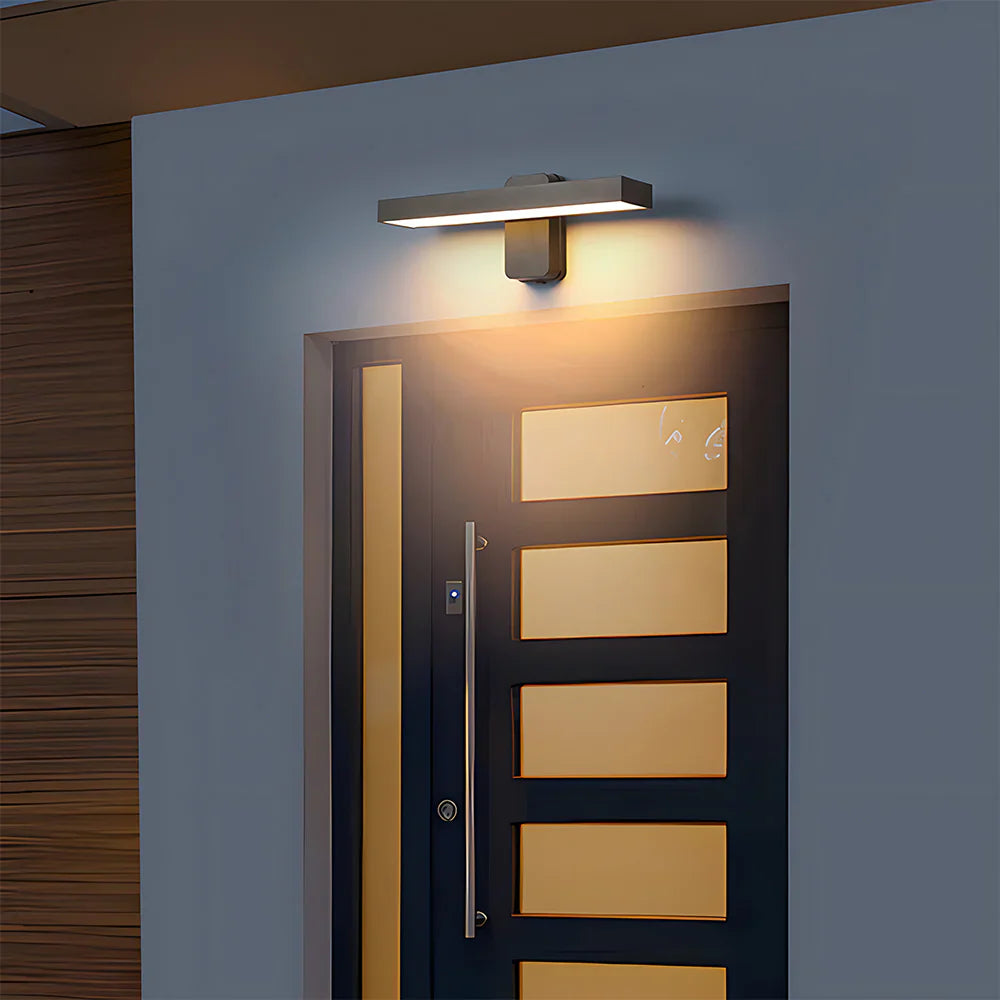 Zwarte LED Buitenwandlamp Verstelbaar Waterdicht IP65