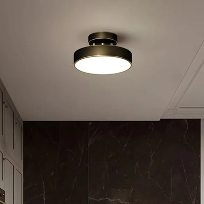 Koperen LED Plafondlamp Retro Stijl Energiezuinig