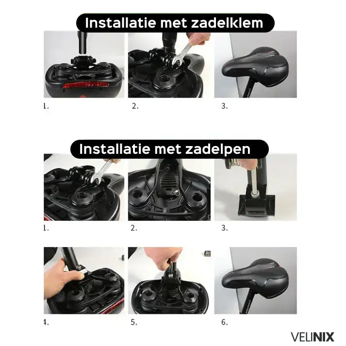 RideEase™ Comfort Zadel – Ergonomisch & Pijnvrij Fietsen